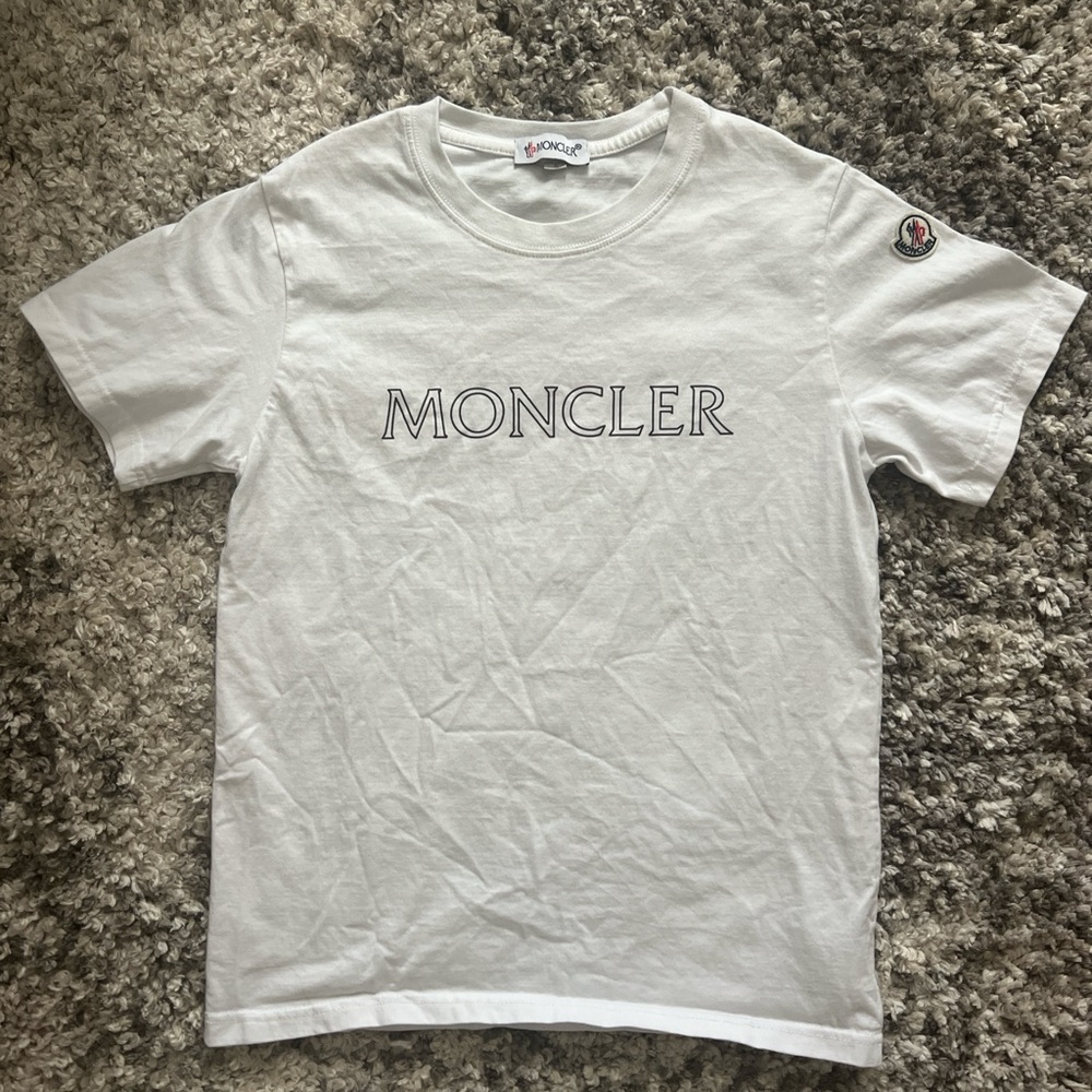 Moncler Classic White Tee